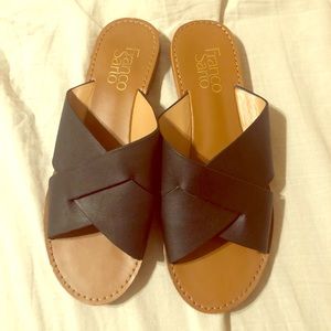Franco Sarto Leather Quentin Sandals
